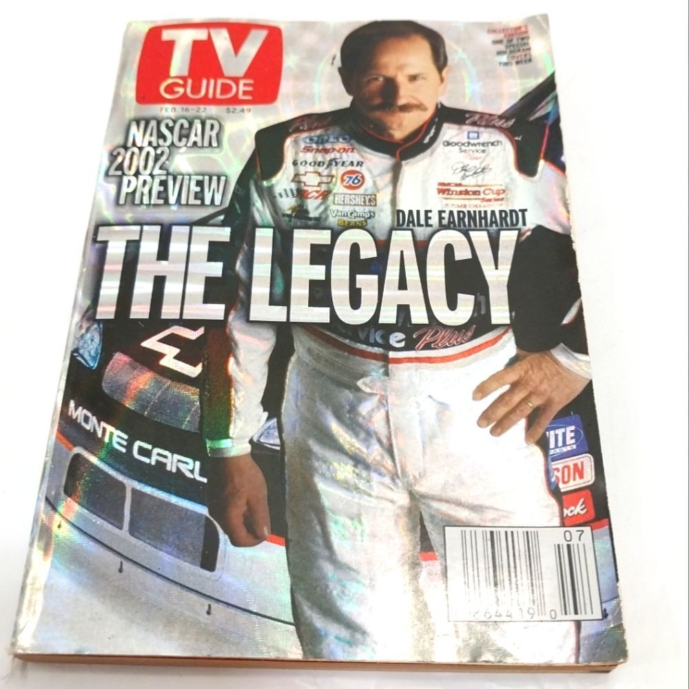 TV Guide, The Legacy - Dale Earnhardt, Hologram Edition 2002 #N106